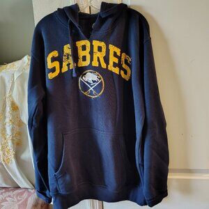 NHL Buffalo Sabres Hoodie: G-III Carl Banks: Embroidery: Large